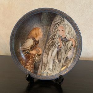 Die Vision - Sulamith Wulfing collector plate